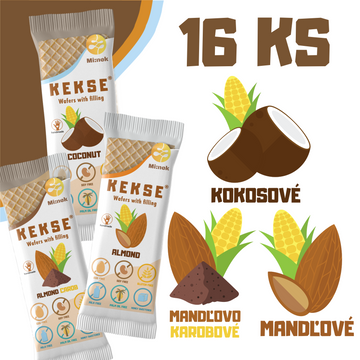 KEKSE MIX oblátok 16 ks
