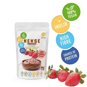 KEKSE Ovsená kaša Jahoda 55g