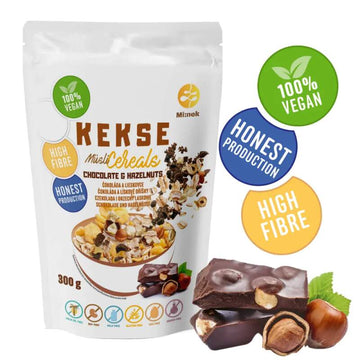 KEKSE Müsli Čokoláda+Lieskovce 300g
