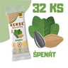 KEKSE Oblátky so špenátovou náplňou 32 ks