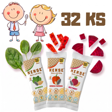 KEKSE Slaný mix 32 ks
