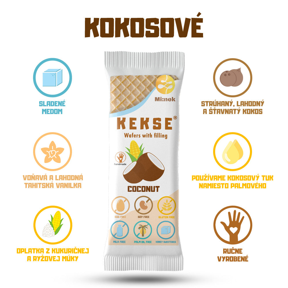 KEKSE MIX oblátok 8 ks