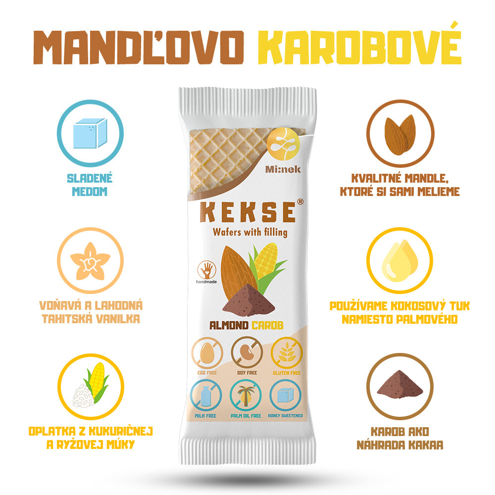 KEKSE MIX oblátok 8 ks