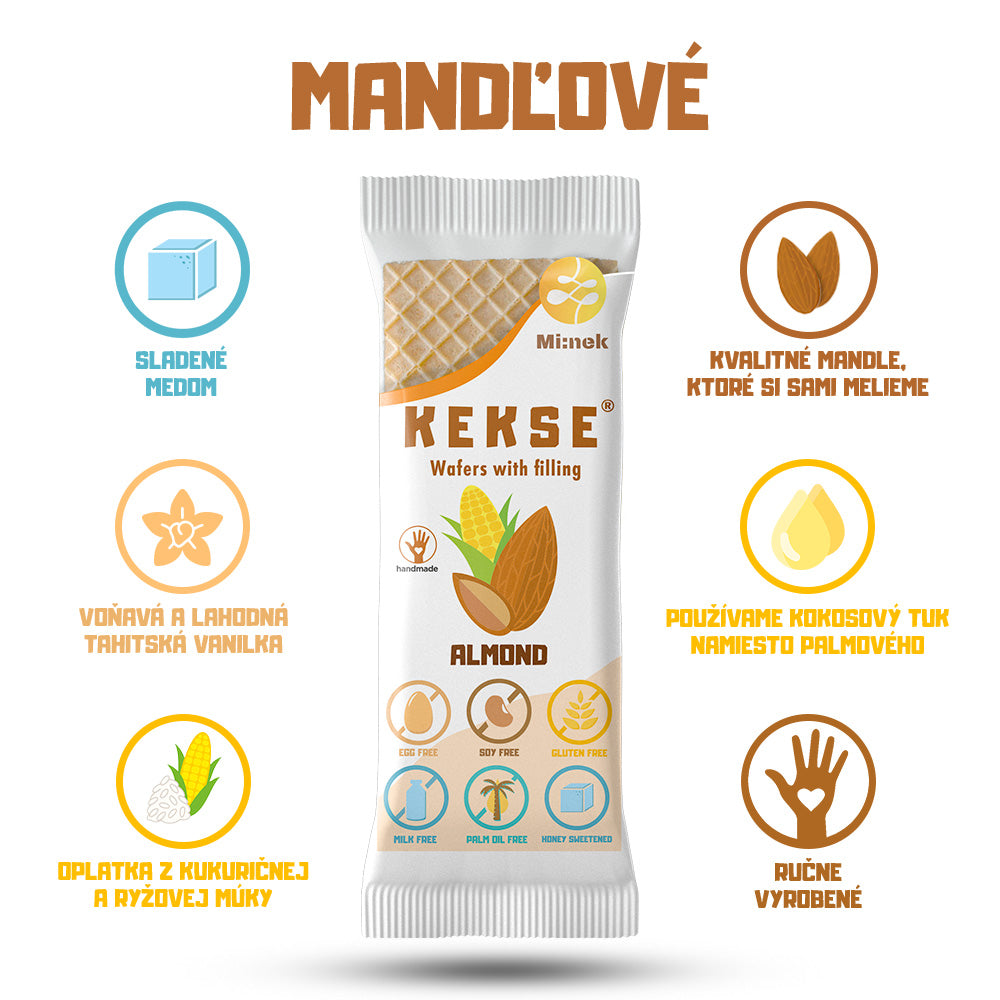 KEKSE MIX oblátok 8 ks