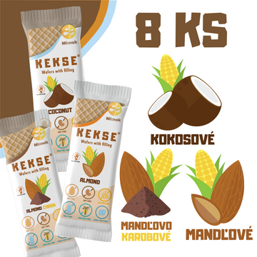 KEKSE MIX oblátok 8 ks