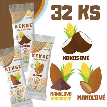KEKSE MIX oblátok 32 ks