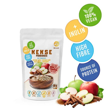 KEKSE Ovsená kaša Jablko+Škorica 55g