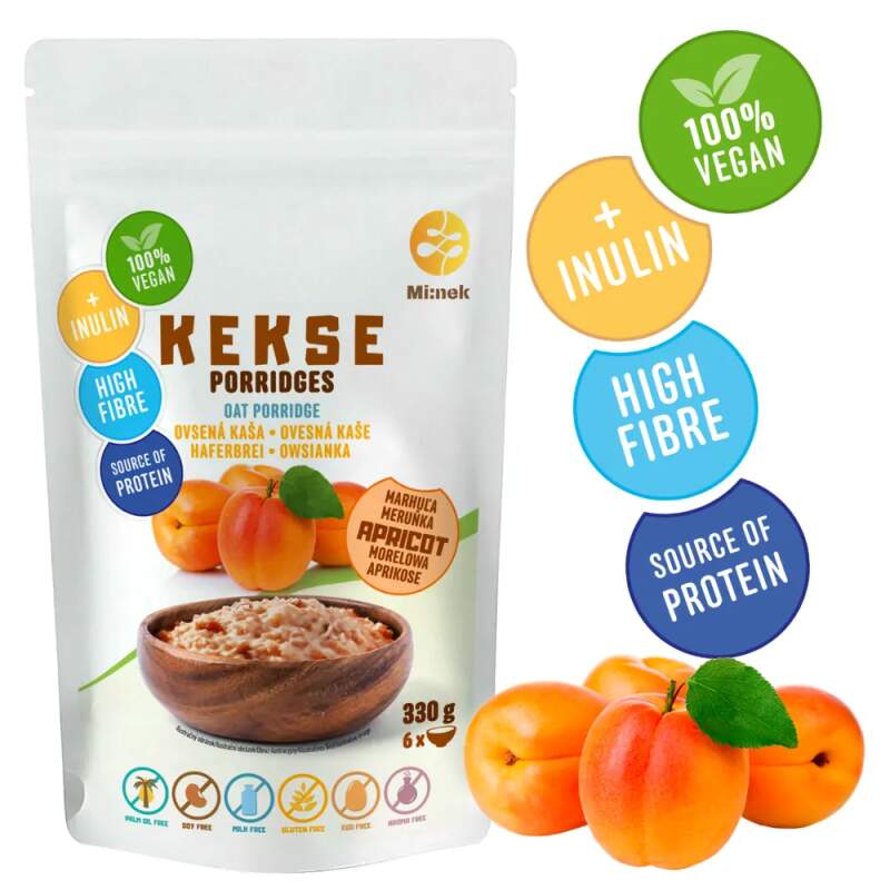 KEKSE Ovsená kaša Marhuľa 330g