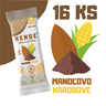 KEKSE Oblátky s mandľovo karobovou náplňou 16 ks