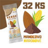 KEKSE Oblátky s mandľovo karobovou náplňou 32 ks