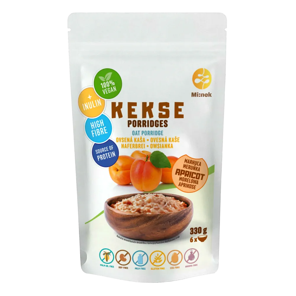 KEKSE Ovsená kaša Marhuľa 330g