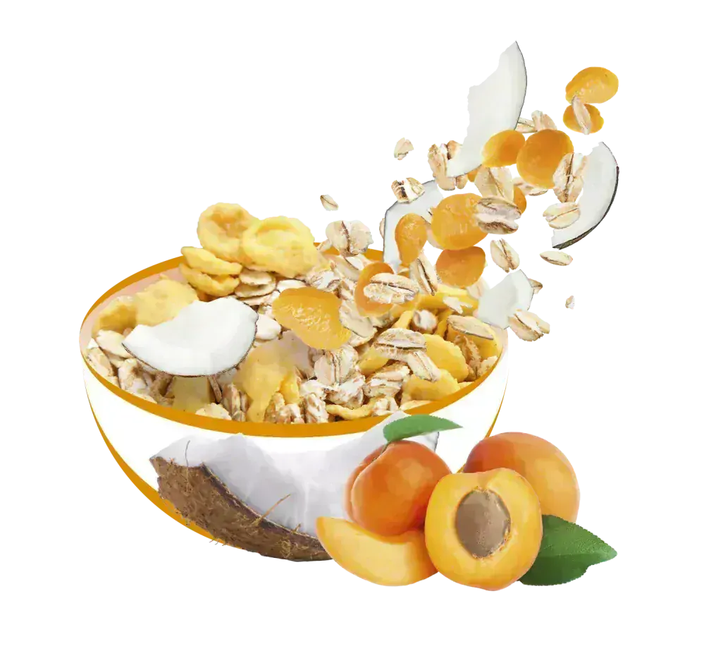 KEKSE Müsli Marhuľa+Kokos 300g